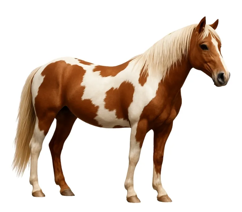 cavalo com a pelagem pampa